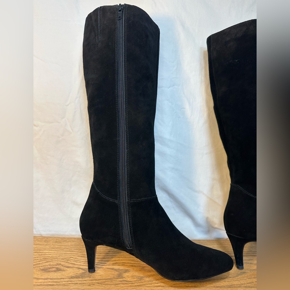 Corso Como Black Suede Knee-High Boots | Women’s Size 10 | EUC - Picture 16 of 16